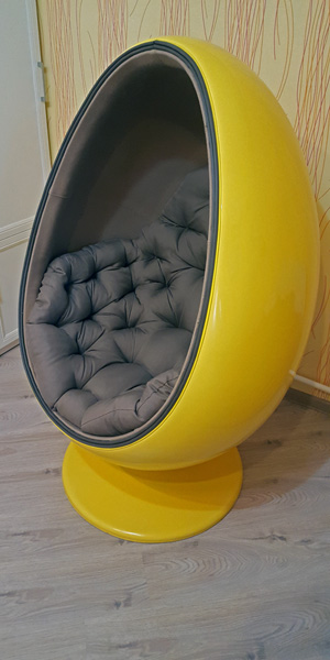Кресло яйцо. Дизайнерское кресло яйцо. Egg Chair. Кресло Egg.