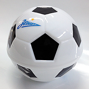 Пластиковый шар сфера в виде футбольного мяча