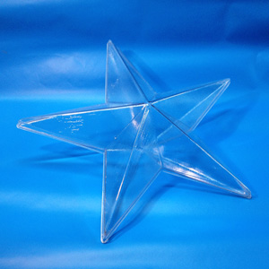 Пластиковая звезда